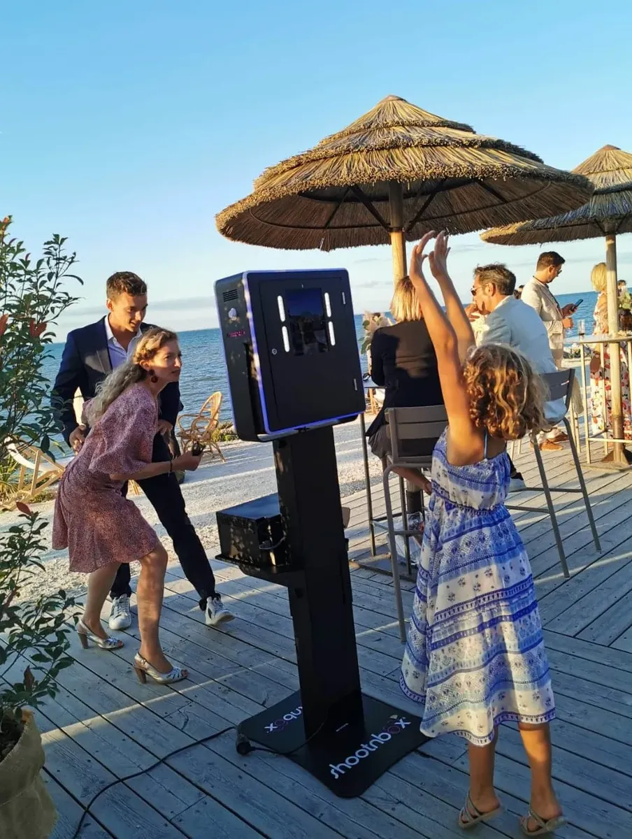 Photobooth bord de mer