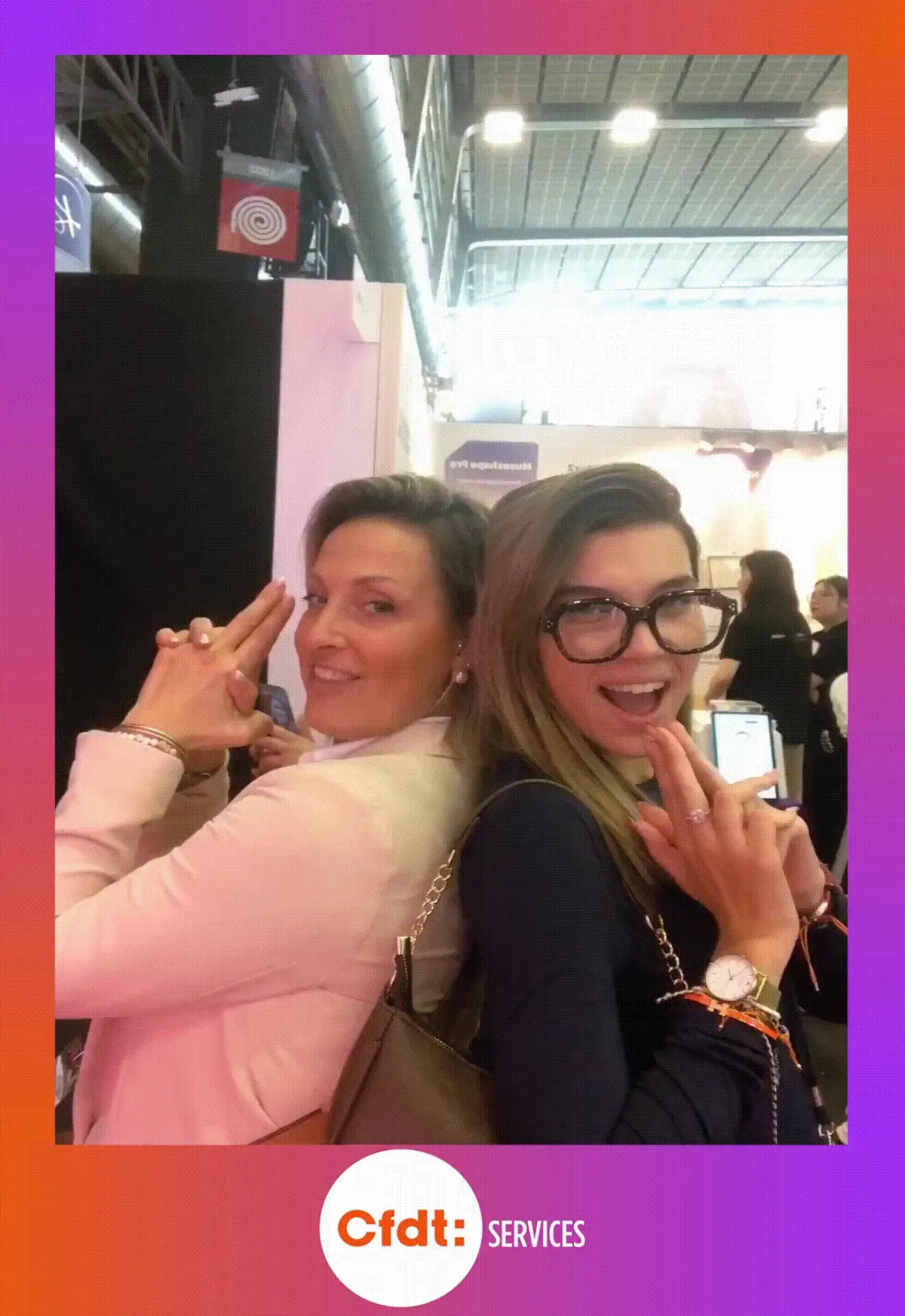 Boomerang vidéo animé créé avec le photobooth Ring de Shootnbox