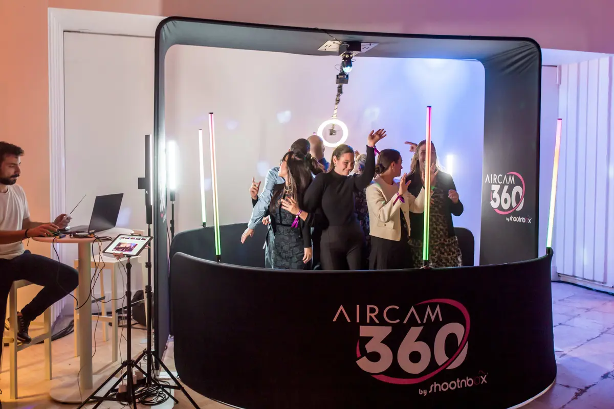 Inauguration corporate avec photobooth professionnel