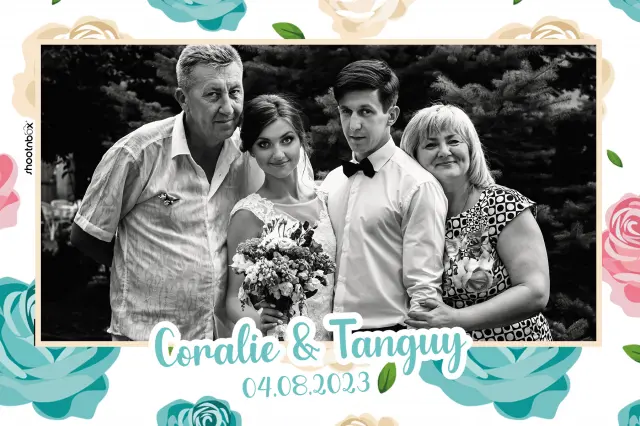 Photobooth de mariage Smakk avec les invités