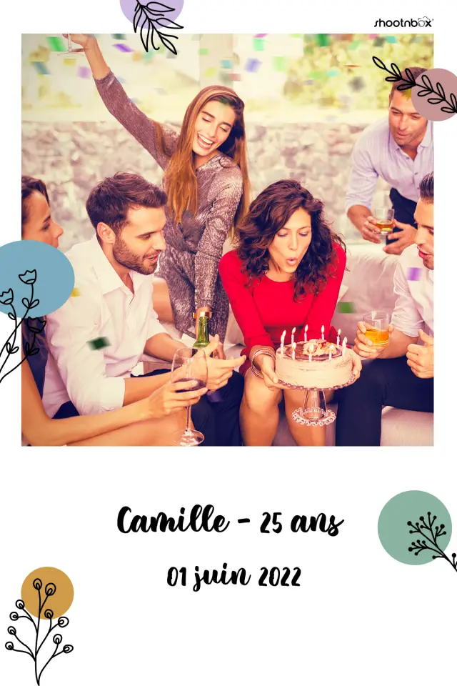 Tirage façon polaroid événementiel
