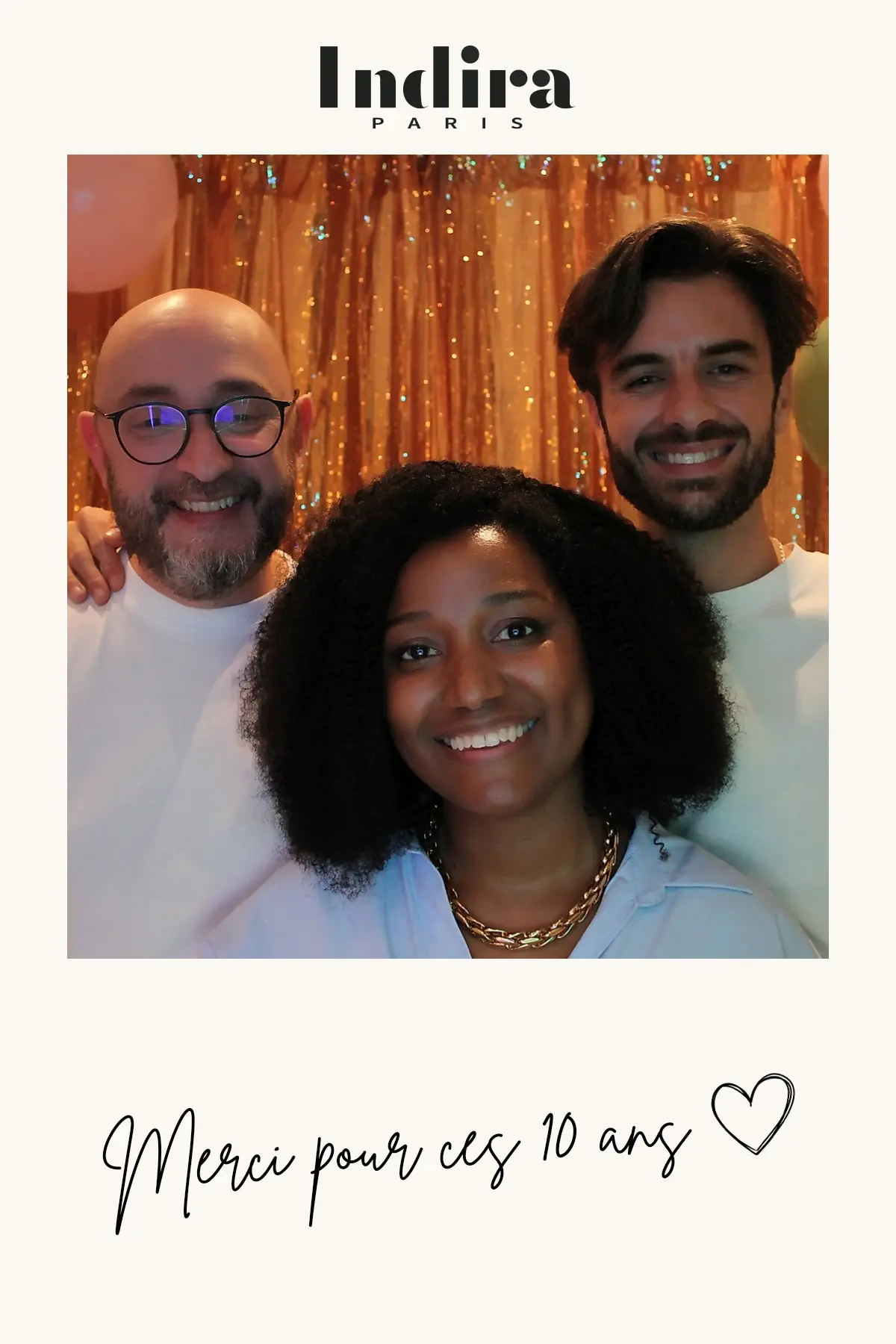 Animation photobooth Smakk pour un événement de marque Indira
