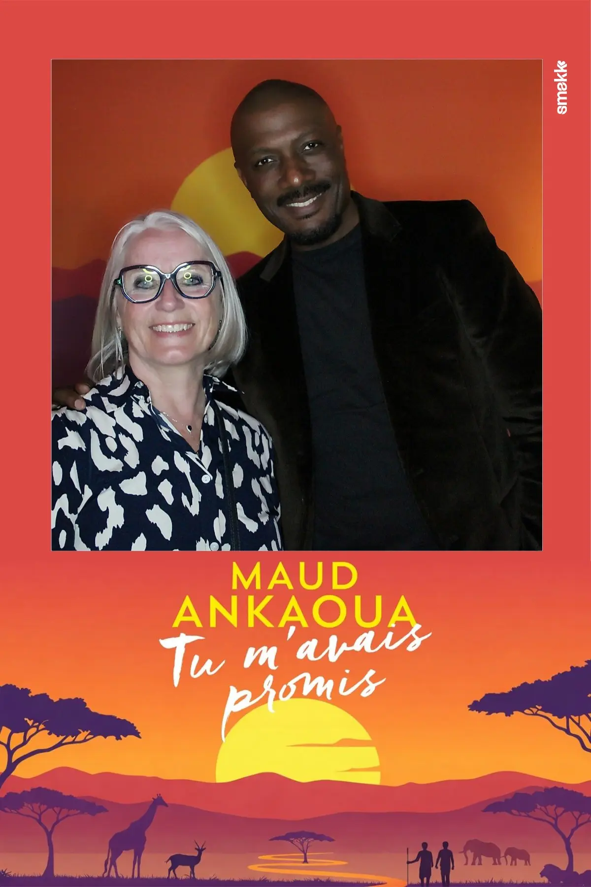 Tirage photobooth Smakk lors d une soiree de lancement de livre a Paris