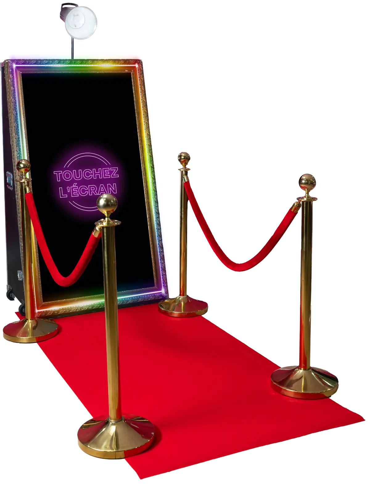 Photobooth Le Miroir Magique premium tactile