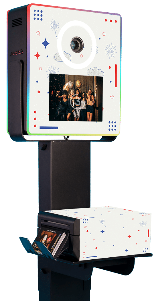 Matériel photobooth professionnel Shootnbox testé et entretenu avant chaque location anniversaire
