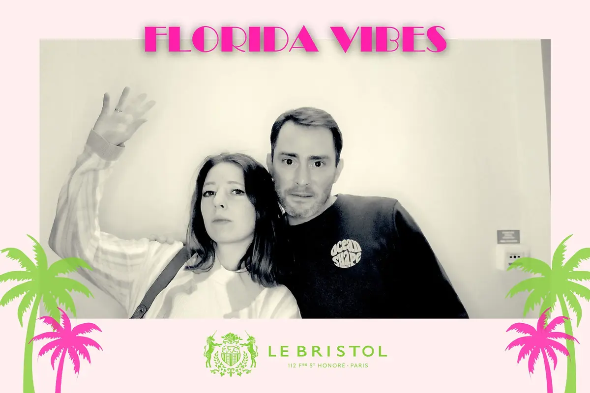 Photobooth Florida Vibes Bristol Paris
