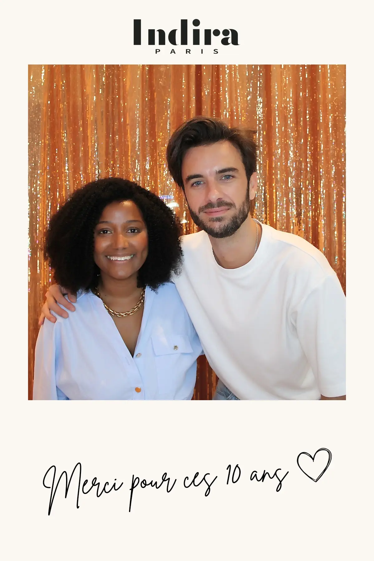 Photobooth Indira Paris 10 ans