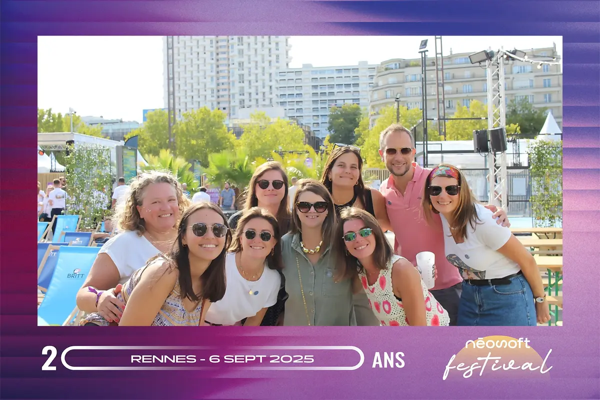 Photobooth Neosoft festival 2025